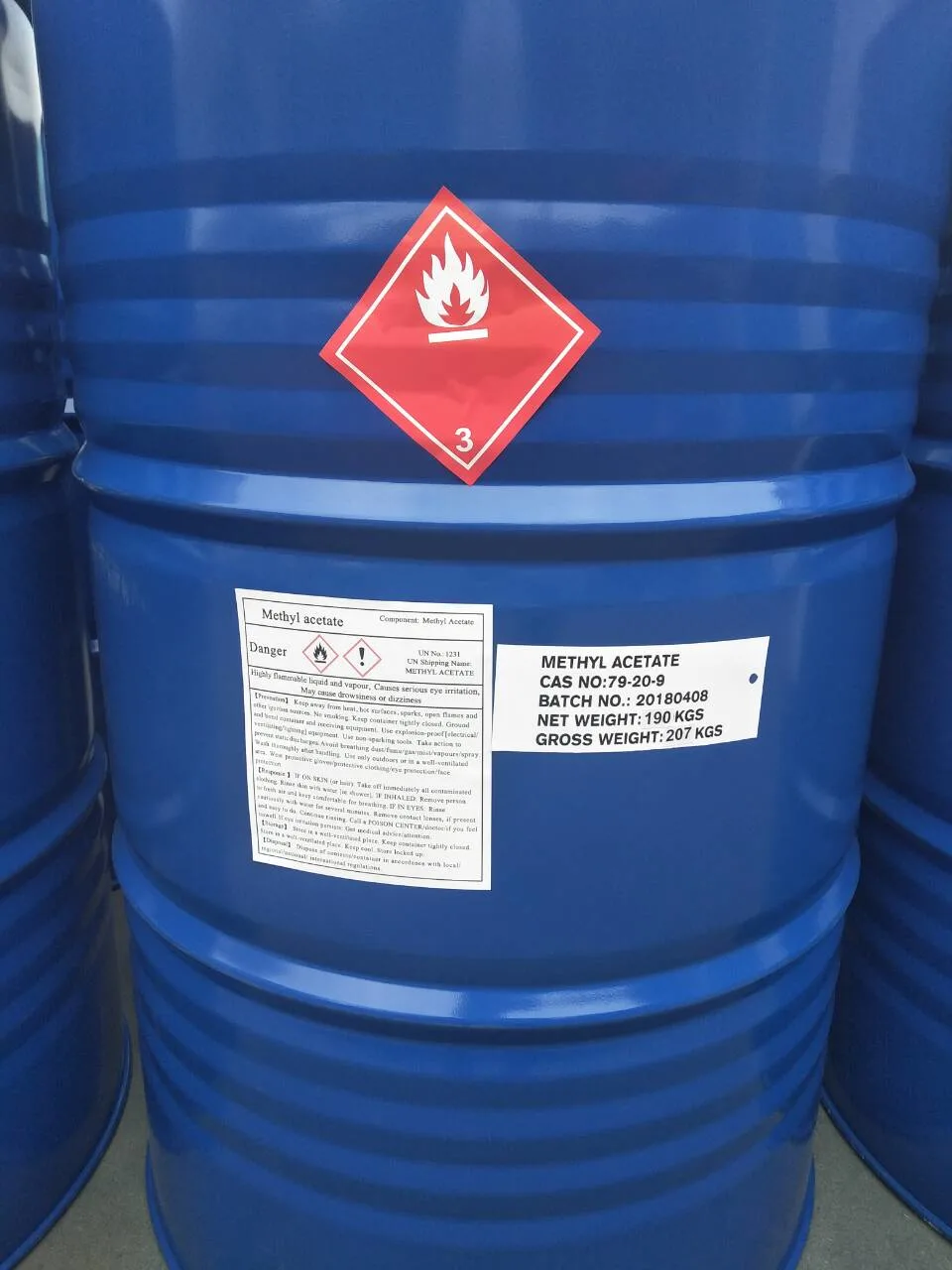 Methyl Acetate Price Liquid Chemical Solvent