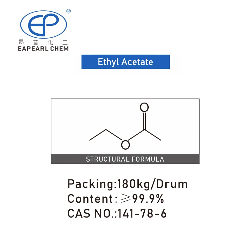 Ethyl Acetate CAS 141-78-6 Industrial Chemical Solvent From China Supplier